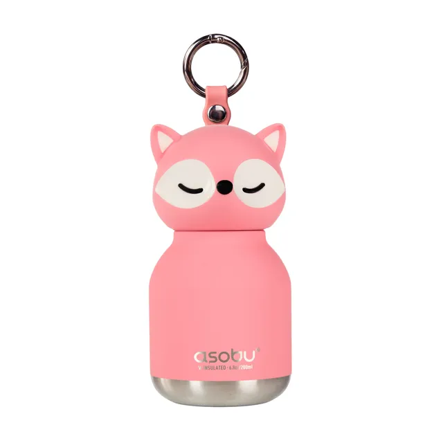 asobu-mini-fox-bestie-bottle-anh-nger-flasche-6-7oz image 1