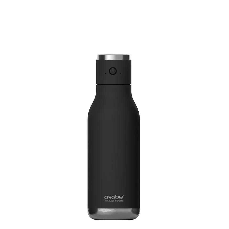 asobu-black-wireless-bottle-trinkflasche-17oz-mit-bluetooth-lautsprecher image 1