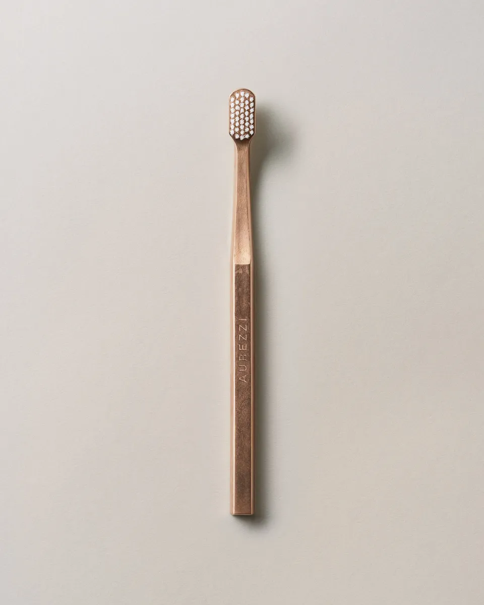 aurezzi-toothbrush-zahnb-rste-rose-white-18k-ros-gold image 1