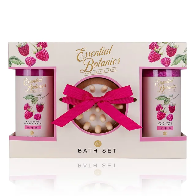 accentra-essential-botanics-fruits-badeset-schaumbad-200ml-badesalz-260g-massage image 1