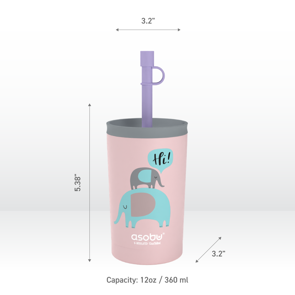 asobu-pink-mini-sippy-kinder-trinkflasche-12oz image 6