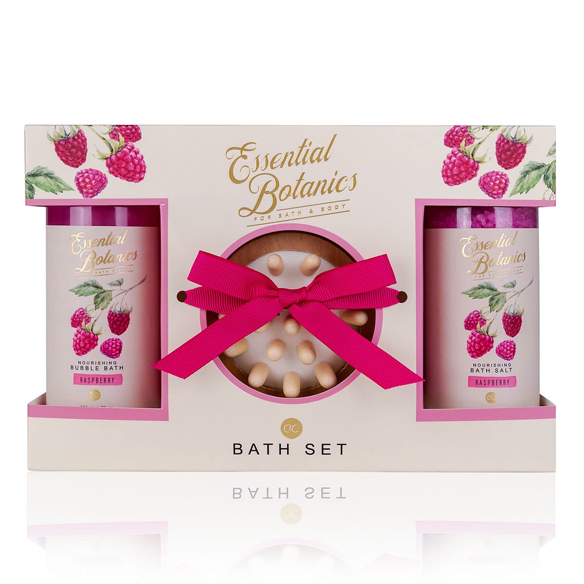 accentra-essential-botanics-fruits-badeset-schaumbad-200ml-badesalz-260g-massage image 1