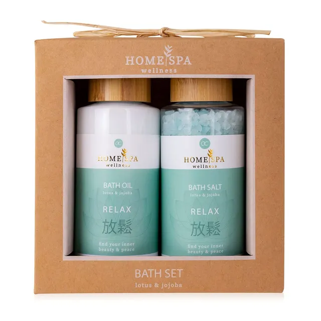 accentra-home-spa-wellnessgeschenkset-mit-bade-l-100ml-und-badesalz-110g image 1