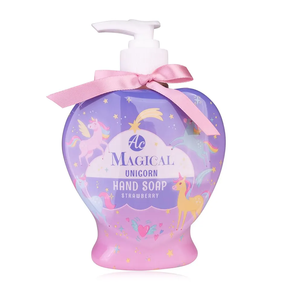 accentra-magical-unicorn-handseife-erdbeere-400-ml-im-herz-pumpspender image 1