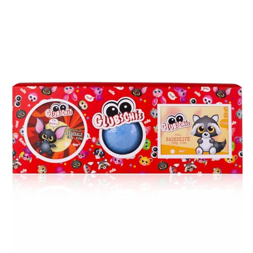 accentra-badeset-glubschis-baako-clooney-3-teilig-kinder-badesalz-seife-bombe image 2