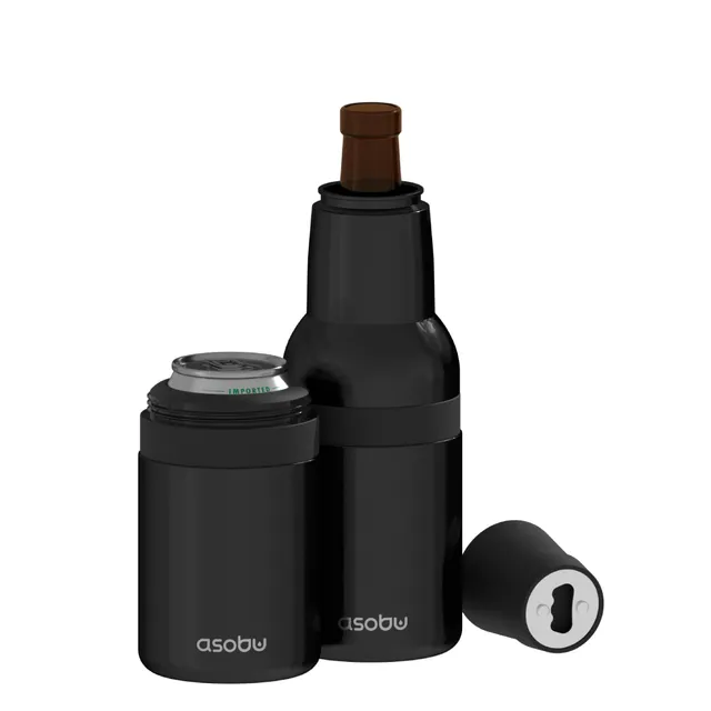 asobu-black-frosty-beer-2-0-bierk-hler-f-r-flaschen-und-dosen image 1