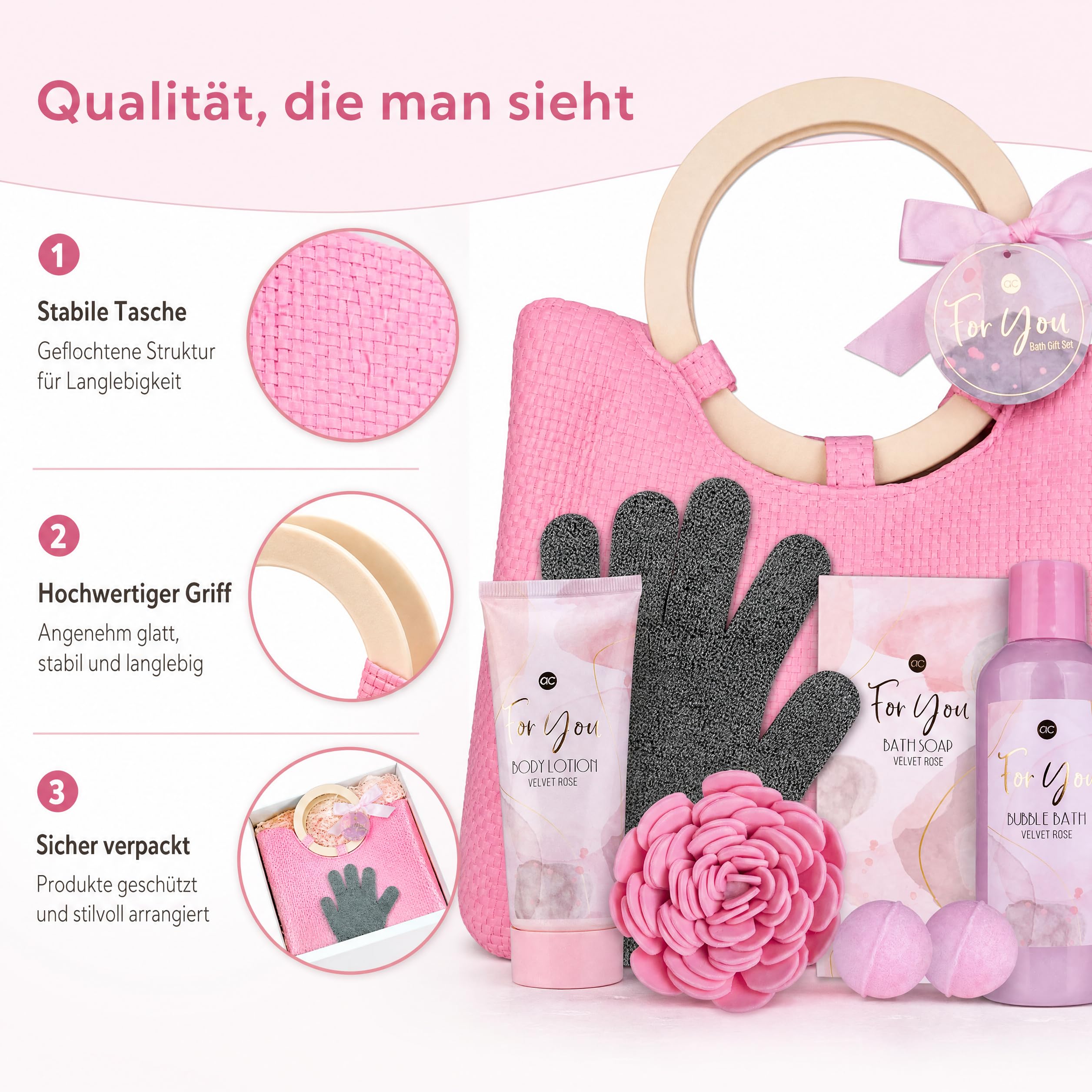 accentra-pink-rose-geschenkset-in-handtasche-velvet-rose-pflege-set-8-teilig image 6