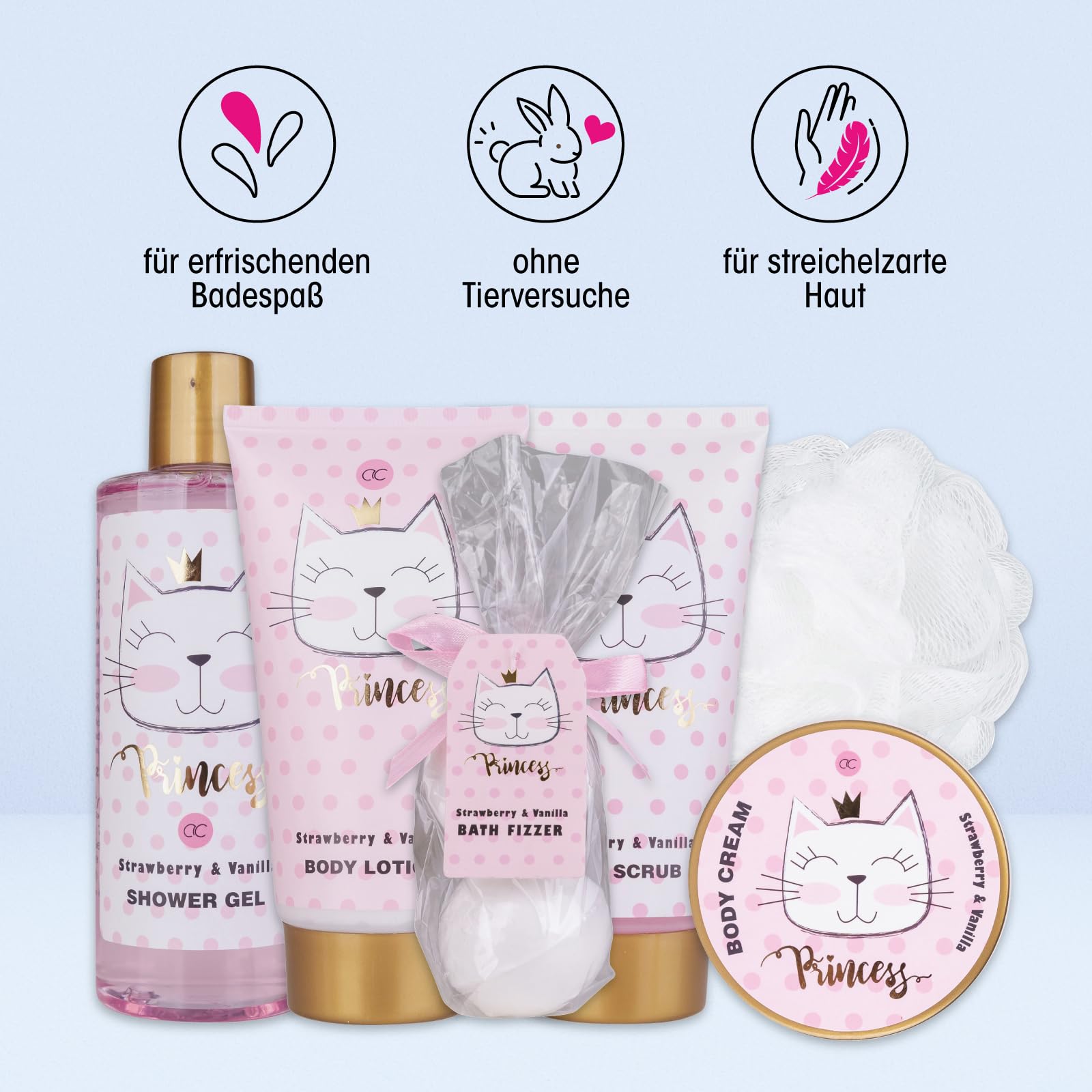 accentra-princess-kitty-geschenkset-7-teilig-erdbeere-vanille-im-k-rbchen image 3