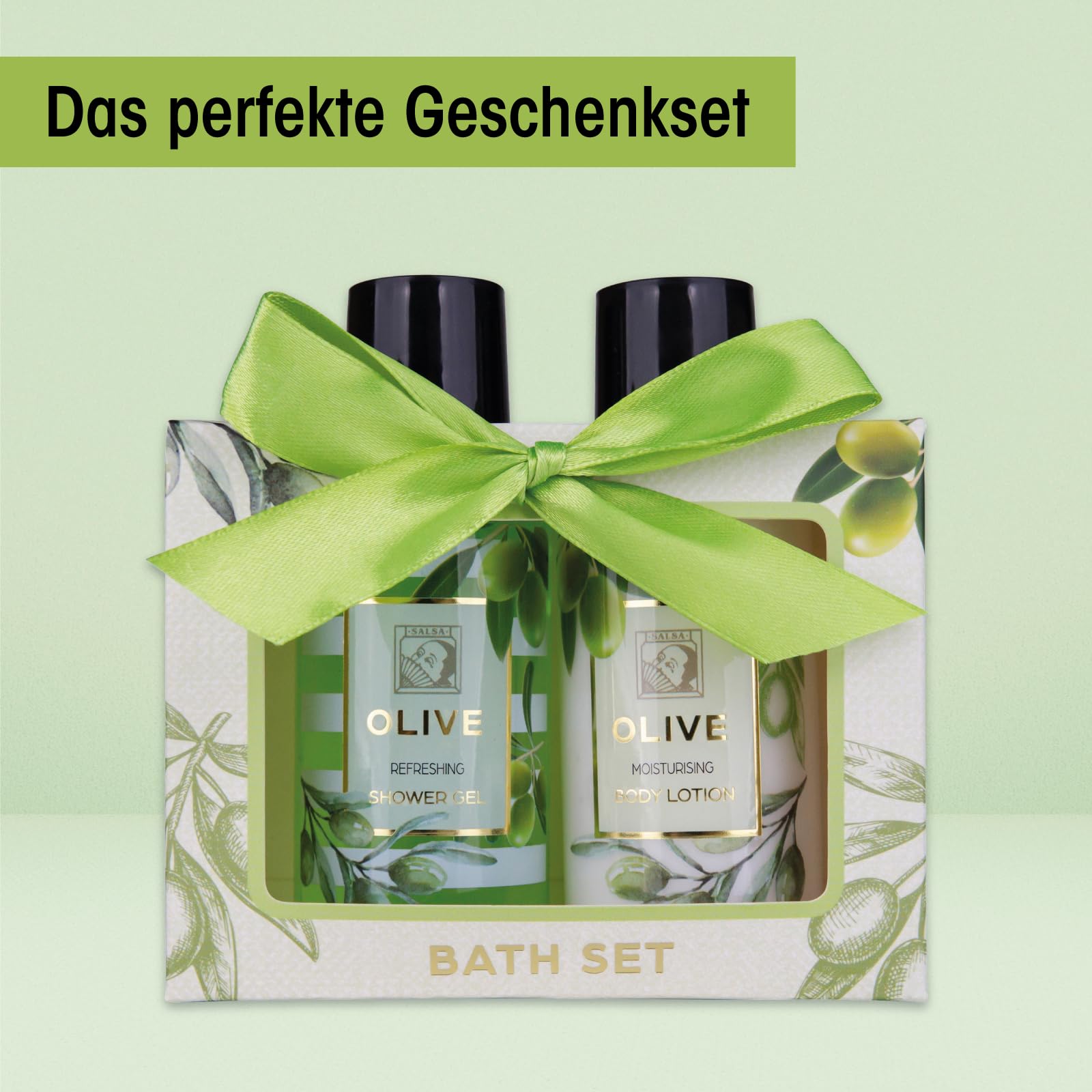 accentra-olive-duschset-frauen-geschenkbox-2-teilig-mit-duschgel-und-bodylotion image 2