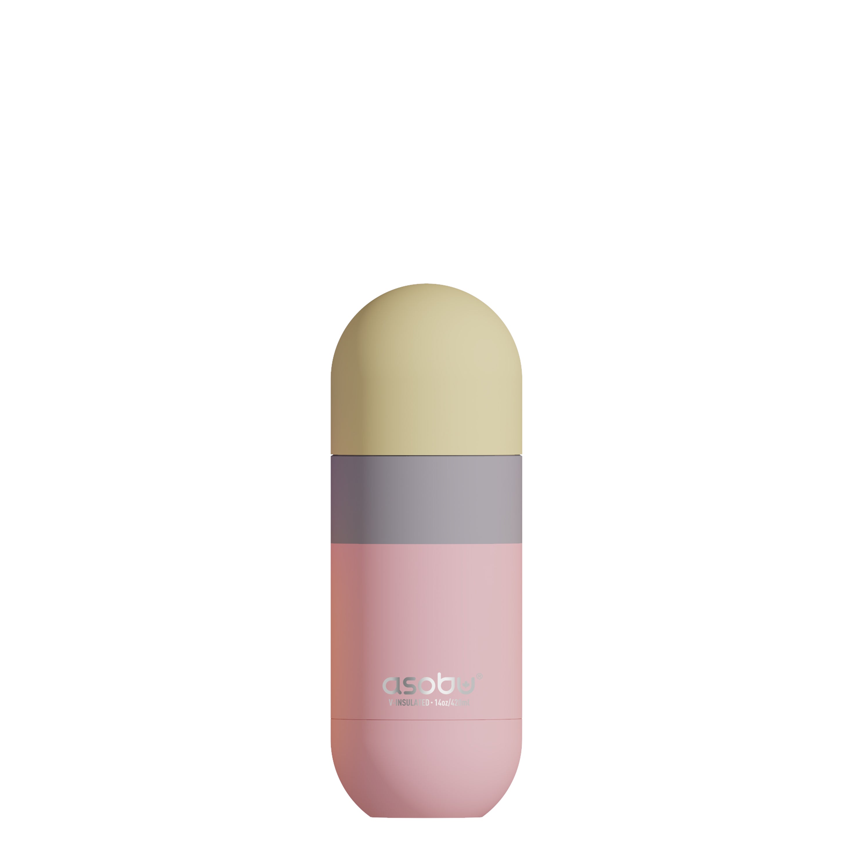 asobu-orb-pastel-peach-special-edition-14oz-isolierflasche image 1