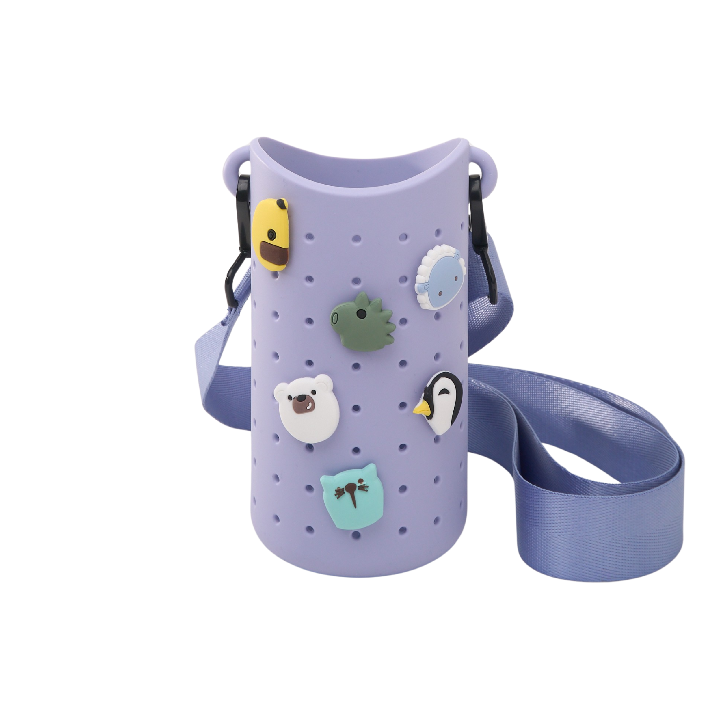asobu-bestie-sling-purple-tragegurt-mit-charms image 2