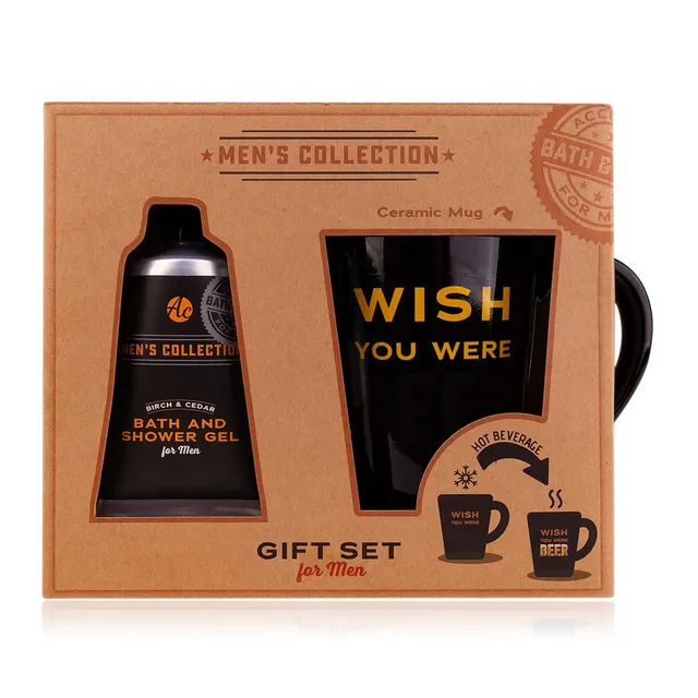 accentra-men-s-collection-geschenkset-mit-farbwechsel-tasse-und-duschgel image 1