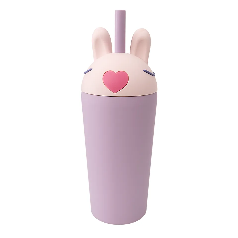 asobu-bunny-bestie-sippy-tumbler-14oz-isolier-trinkbecher image 1