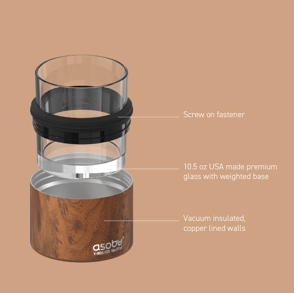 asobu-whiskey-insulated-sleeve-holz-optik-mit-tumbler image 5