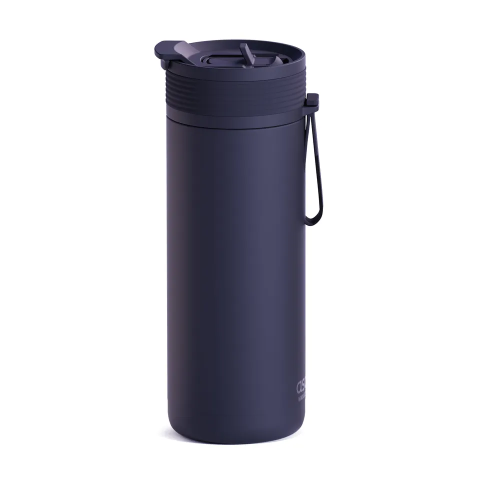 asobu-aspen-black-20oz-2-in-1-isolierflasche-mit-strohhalm image 1
