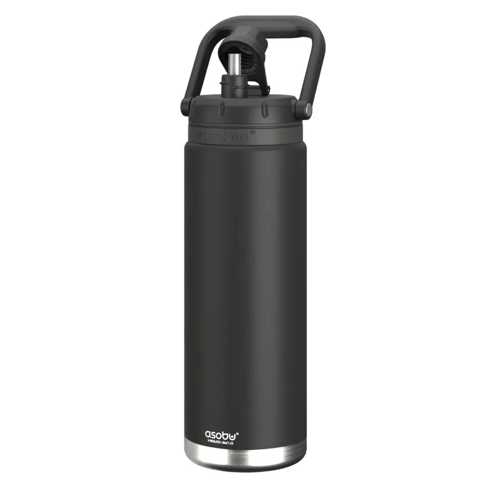 asobu-black-canyon-jug-1-4-l-isolierte-trinkflasche-mit-strohhalm image 1