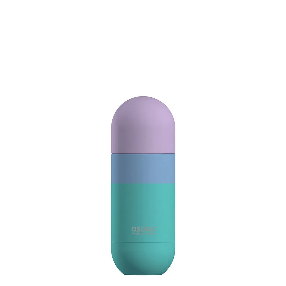 asobu-orb-bottle-pastel-teal-14oz-isolierflasche image 1