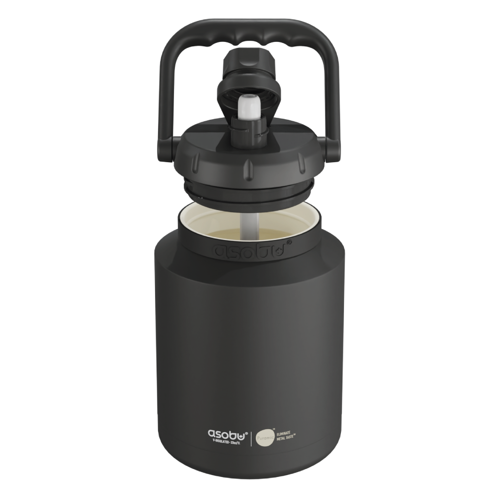 asobu-puramic-black-mini-jug-isolierte-mini-trinkflasche image 1