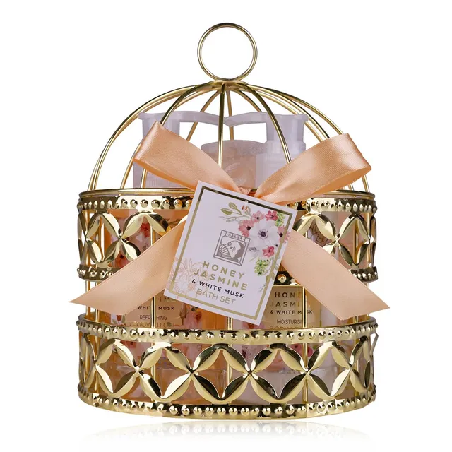 accentra-duschset-honey-jasmine-frauen-geschenkset-3-teilig-mit-duschgel-200-ml- image 1