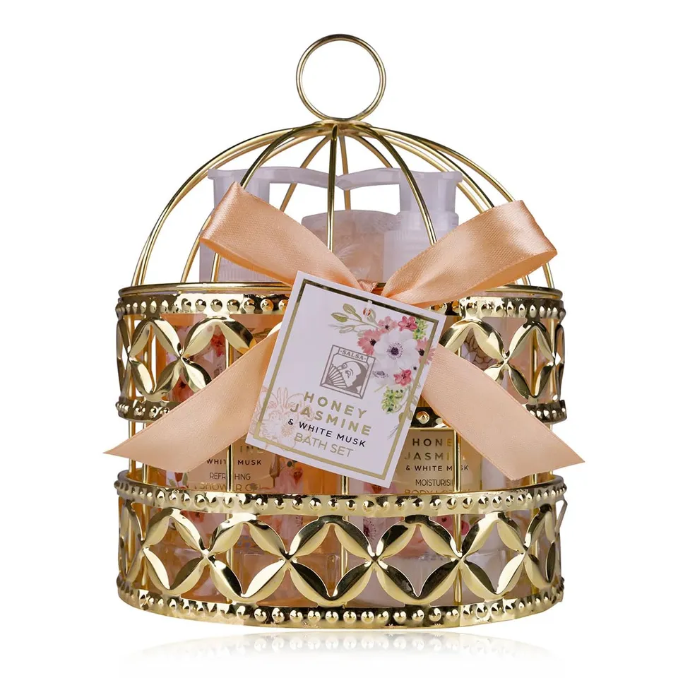 accentra-duschset-honey-jasmine-frauen-geschenkset-3-teilig-mit-duschgel-200-ml- image 1