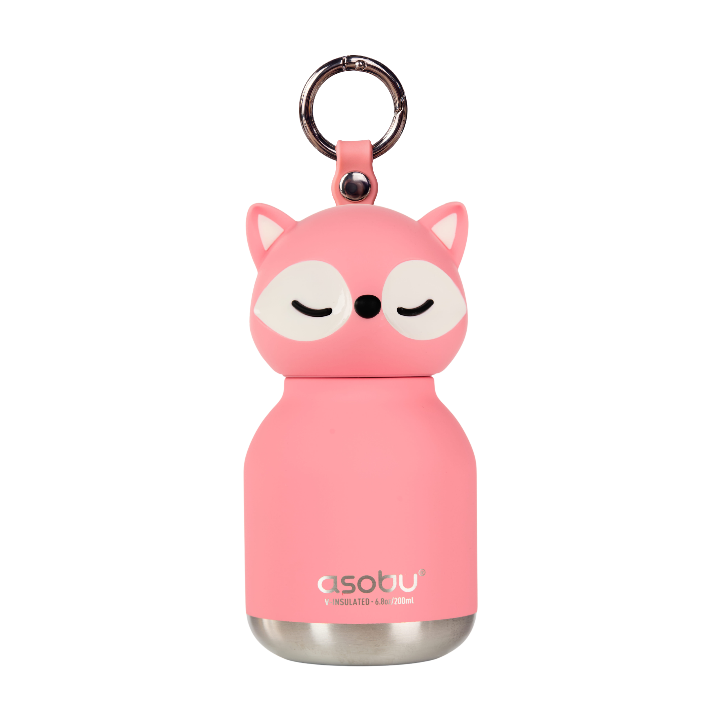 asobu-mini-fox-bestie-bottle-anh-nger-flasche-6-7oz image 1