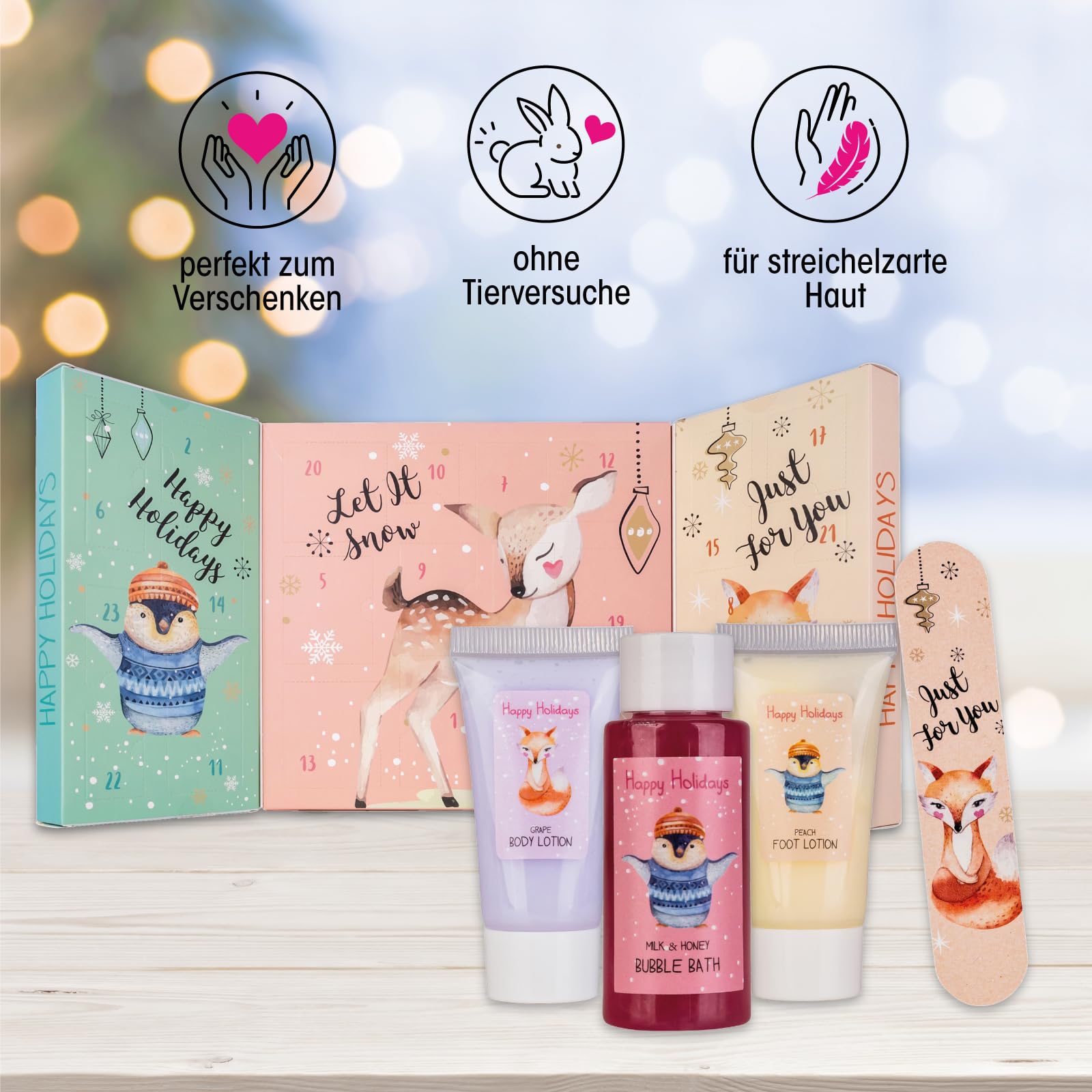 accentra-adventskalender-happy-holidays-beauty-geschenkset-24-teilig-buchbox-30- image 5