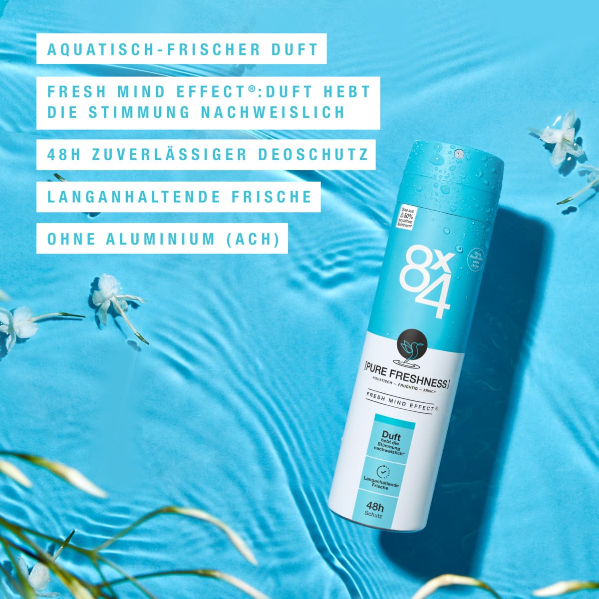 8x4-pure-freshness-deospray-ohne-aluminium-150-ml image 2