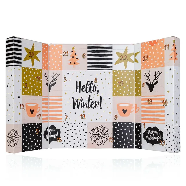 accentra-beauty-adventskalender-21-5x6-5x25-5-cm-mit-24-make-up-produkten image 1