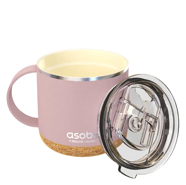 asobu-infinite-mug-powdered-pink-16oz-473-ml-isolierbecher-mit-keramik-und-korkb image 1