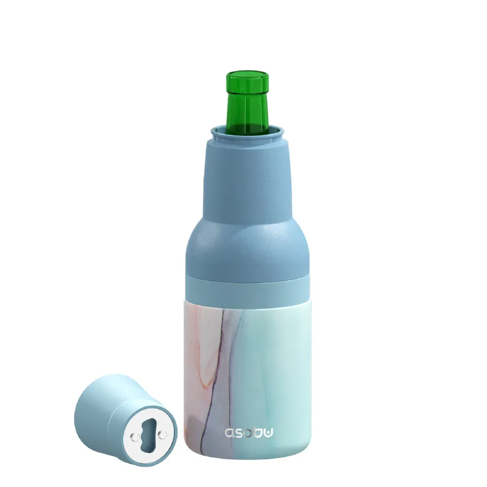 asobu-frosty-beer-bierk-hler-aqua-pink-f-r-flaschen-und-dosen image 1