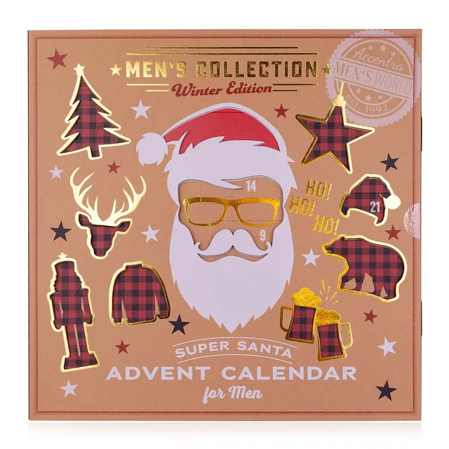 accentra-herren-adventskalender-kosmetik-24-pflegeprodukte-weihnachten image 1