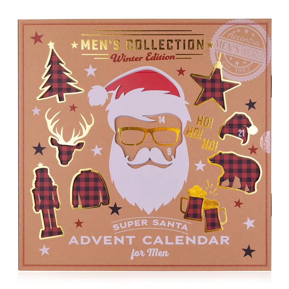 accentra-herren-adventskalender-kosmetik-24-pflegeprodukte-weihnachten image 1
