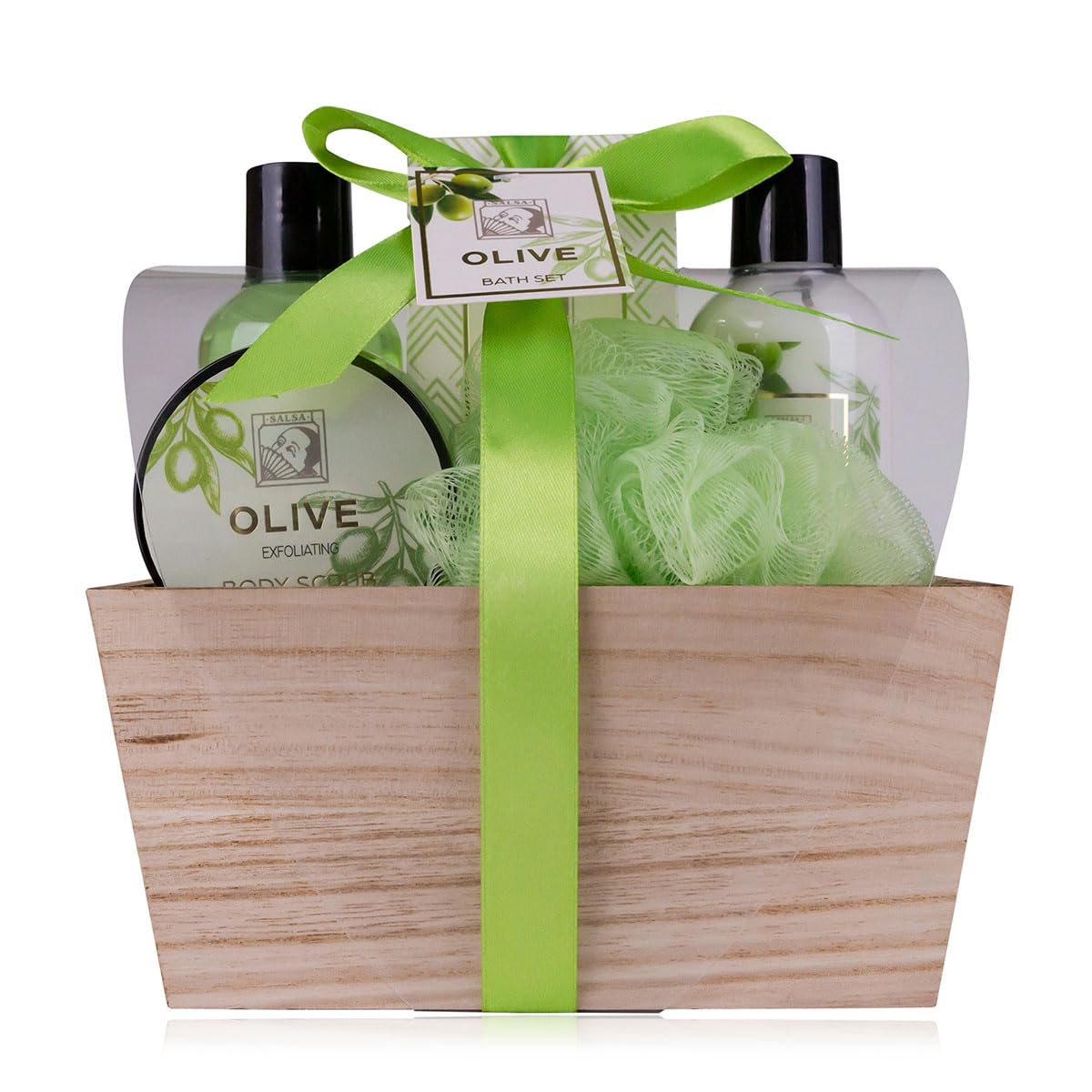 accentra-duschset-olive-geschenkset-5-teilig-in-holzbox image 3