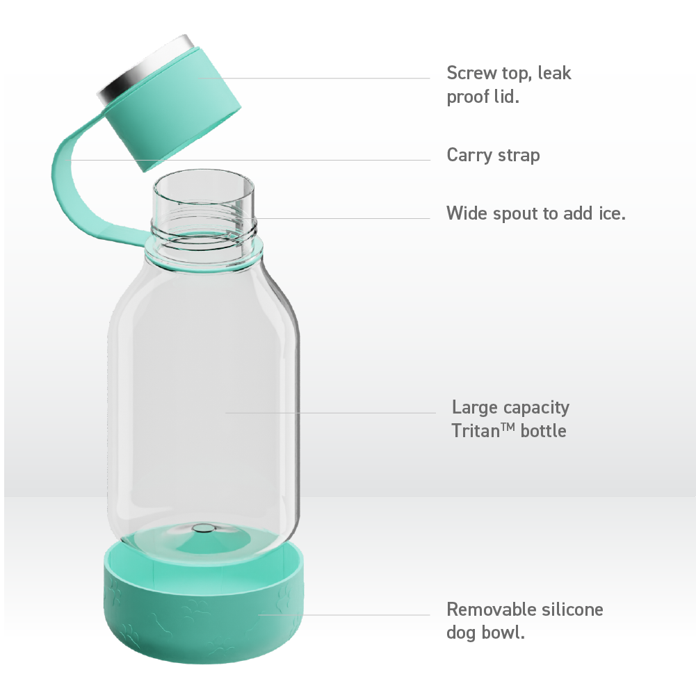 asobu-dog-bowl-bottle-lite-trinkflasche-petrol-mit-abnehmbarem-napf image 4