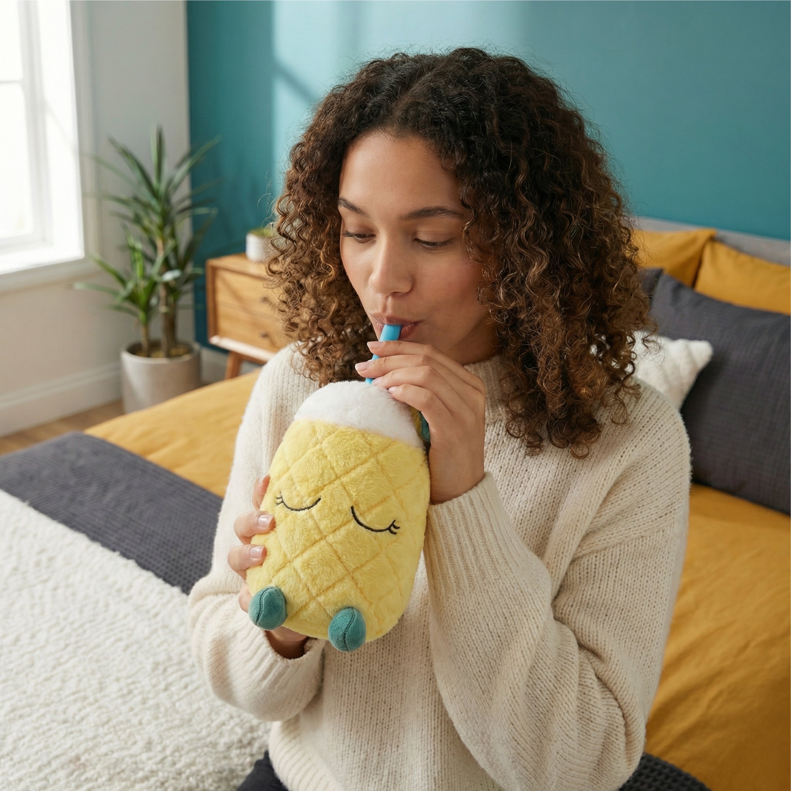asobu-pip-the-pineapple-fuzzie-14oz-pl-sch-tumbler-isoliert image 5