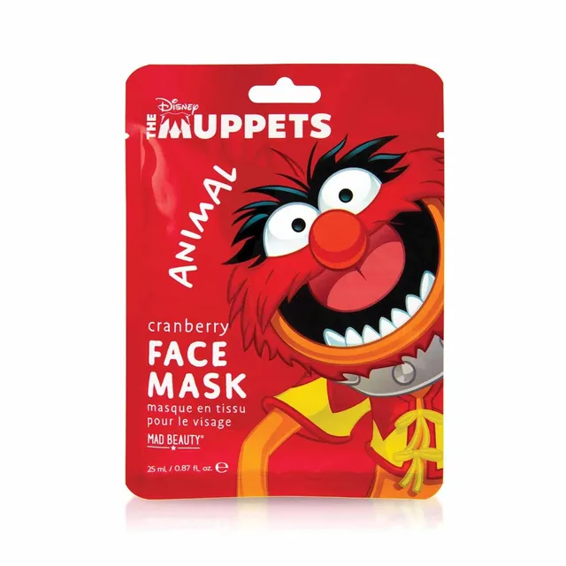 mad-beauty-disney-muppets-gesichtsmaske-animal-tuchmaske-cranberry image 1