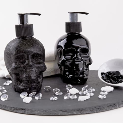 accentra-rockstar-seifenspender-totenkopf-schwarz-300-ml-kirsche image 6
