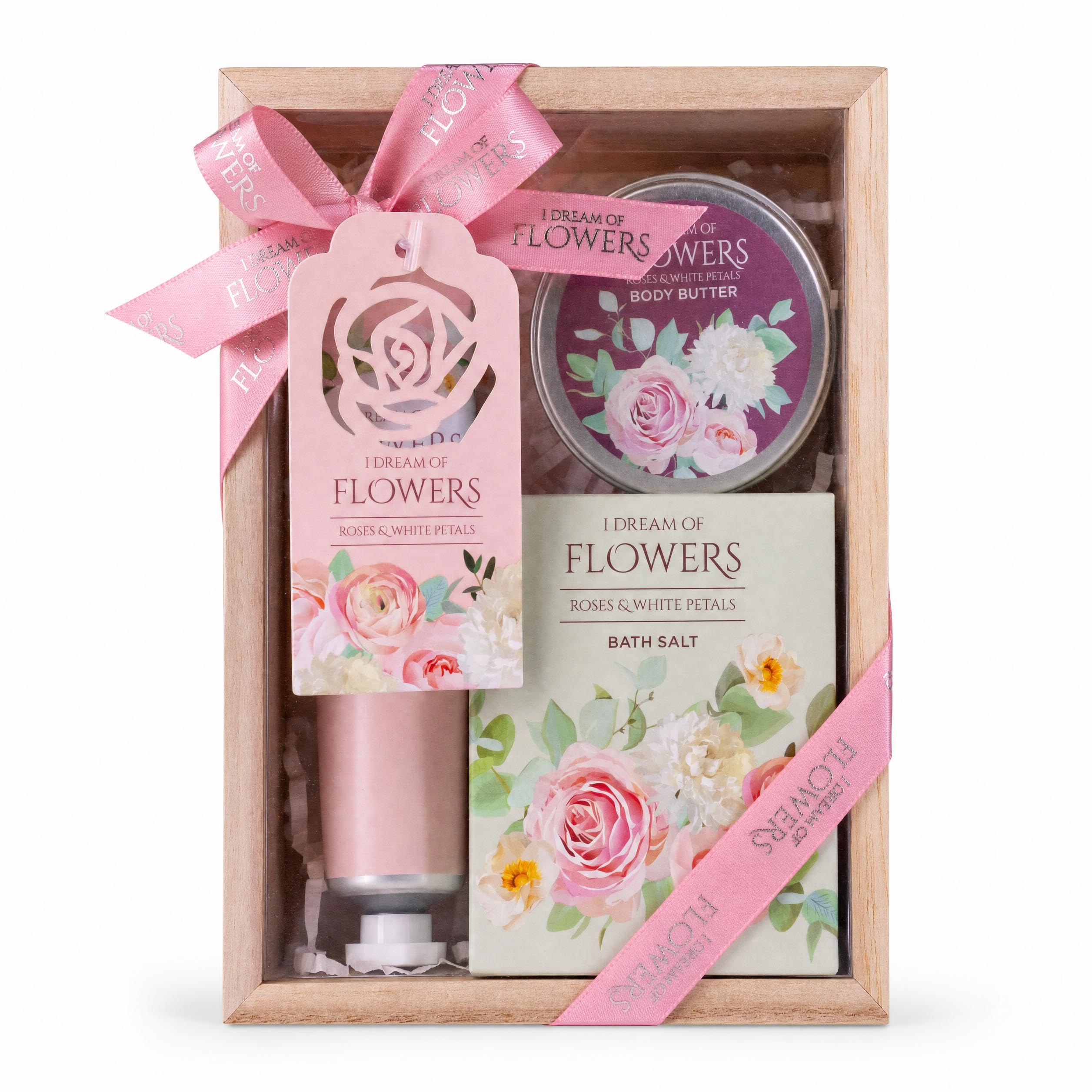 accentra-i-dream-of-flowers-geschenkset-holzk-stchen-badesalz image 1
