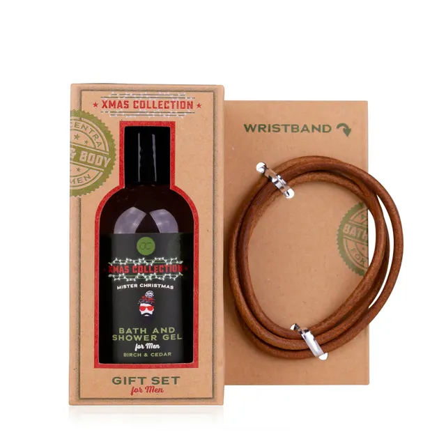 accentra-men-s-collection-xmas-geschenkset-bade-duschgel-100ml-birke-zeder-kunst image 1