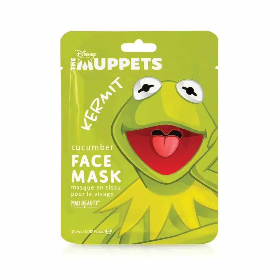 mad-beauty-disney-muppets-kermit-gesichtsmaske-tuchmaske-25-ml image 1