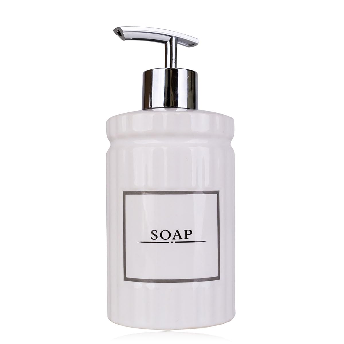 accentra-seifenspender-vintage-keramik-soap-400-ml-wei image 1