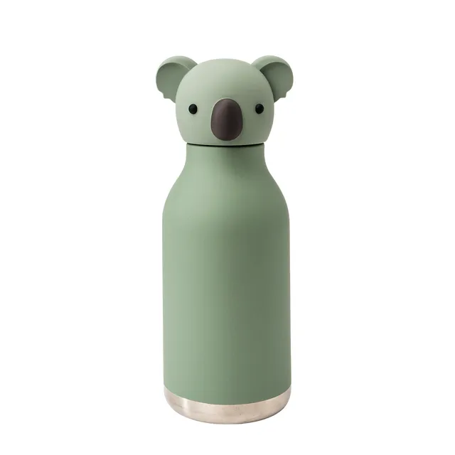 asobu-koala-bestie-bottle-14oz-isolierte-kinder-trinkflasche-edelstahl image 1