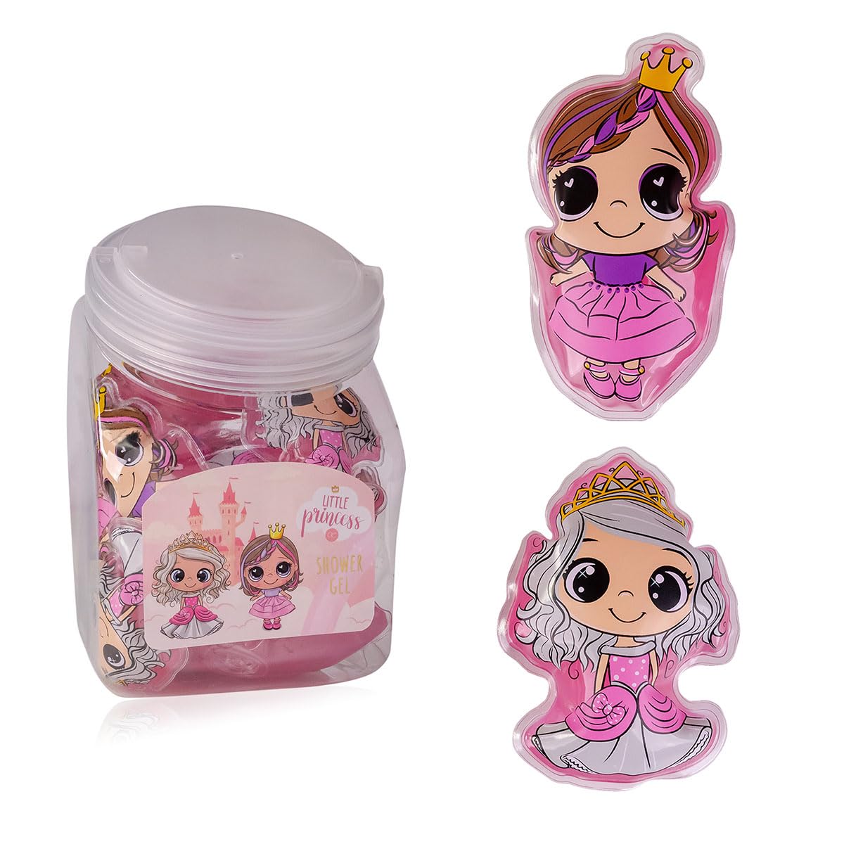 accentra-little-princess-mini-duschgel-bonbonglas-24x-50-ml-strawberry image 1