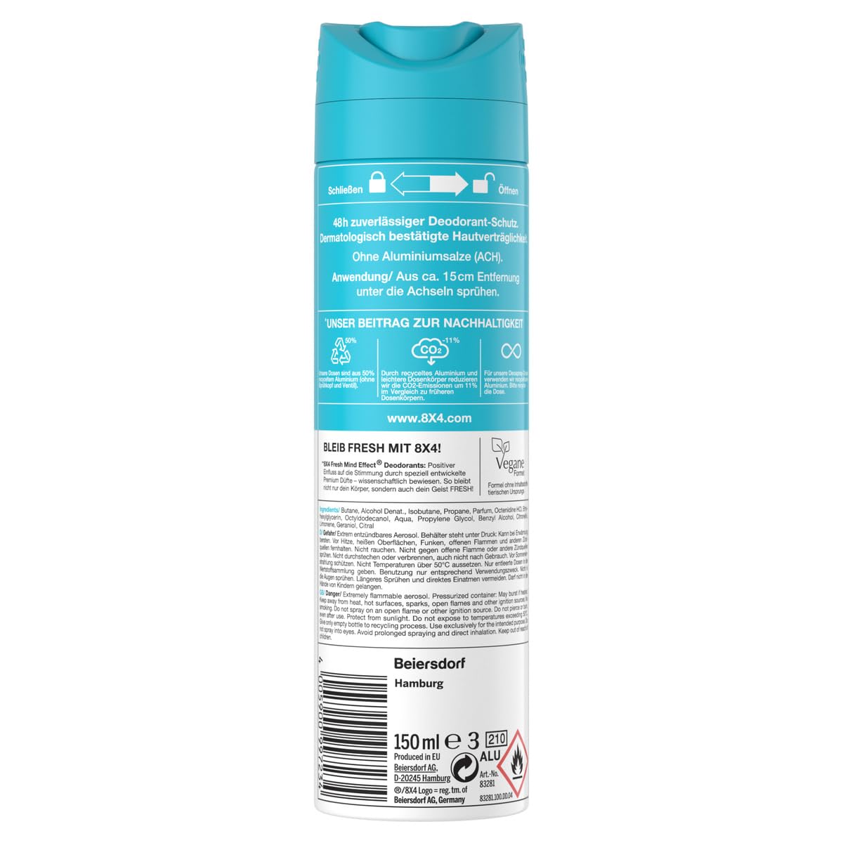 8x4-pure-freshness-deospray-ohne-aluminium-150-ml image 5