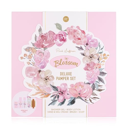 accentra-geschenkset-blossom-5-teilig-pink-saffron-wellness-badeset-f-r-frauen image 5