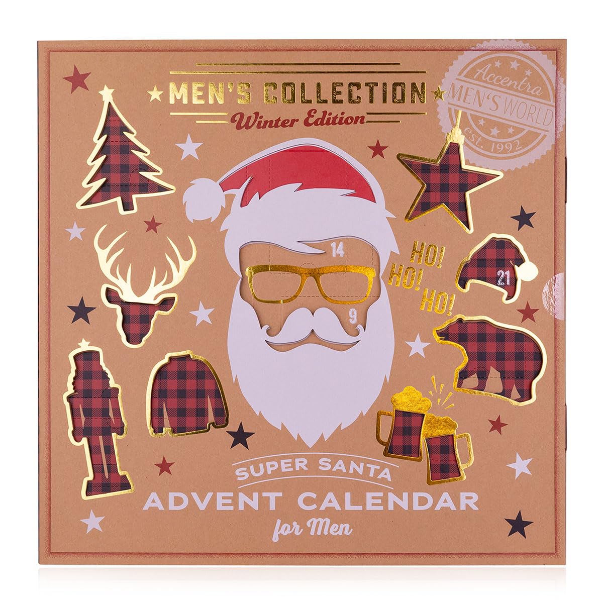 accentra-herren-adventskalender-kosmetik-24-pflegeprodukte-weihnachten image 1