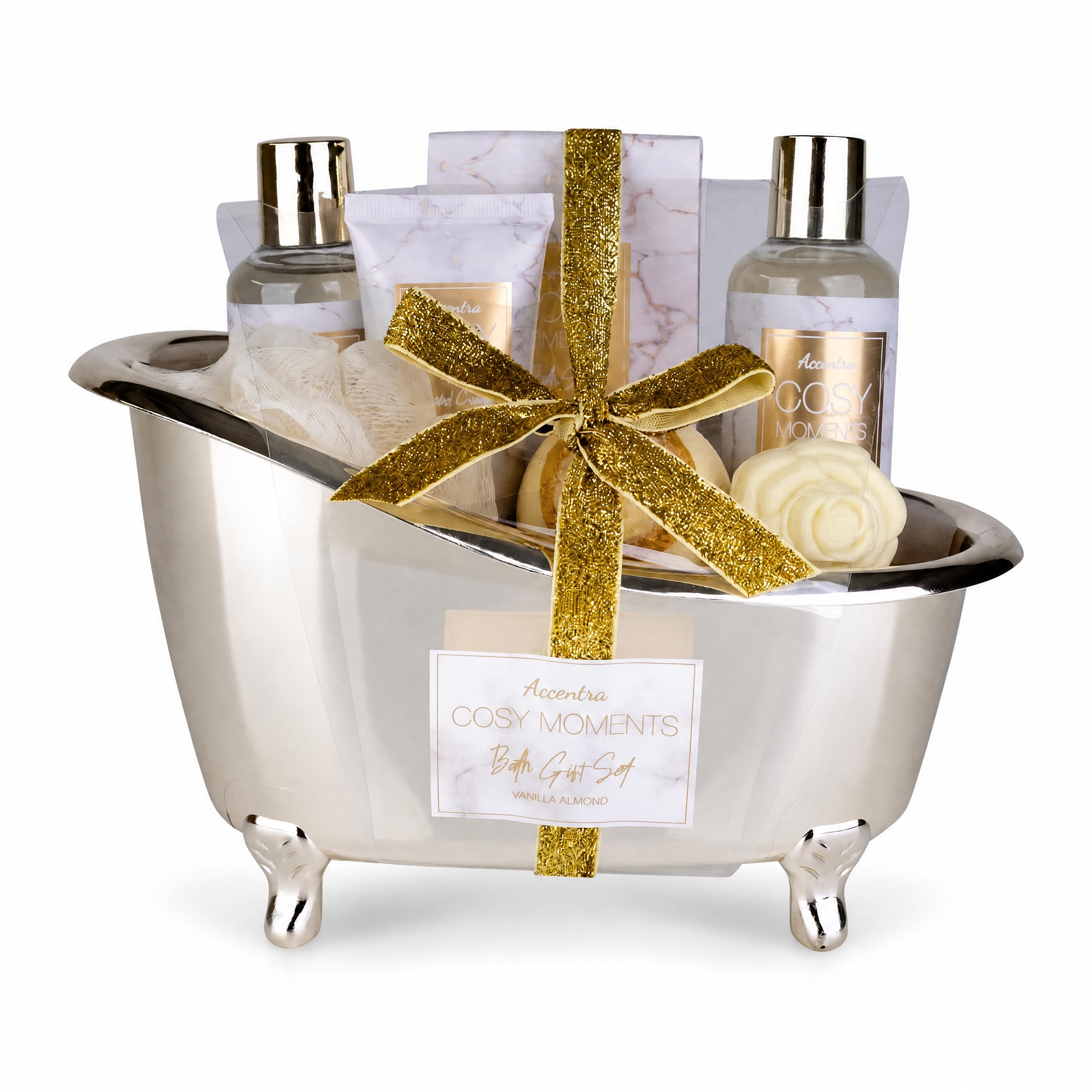 accentra-badeset-cosy-moments-vanille-mandel-gold image 1