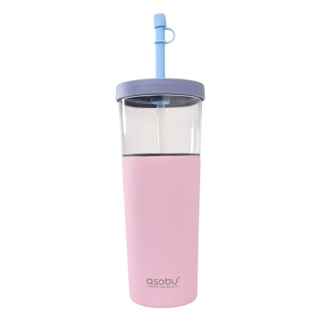 asobu-marina-2-in-1-tumbler-pastel-pink-500-ml-mit-strohhalm image 1