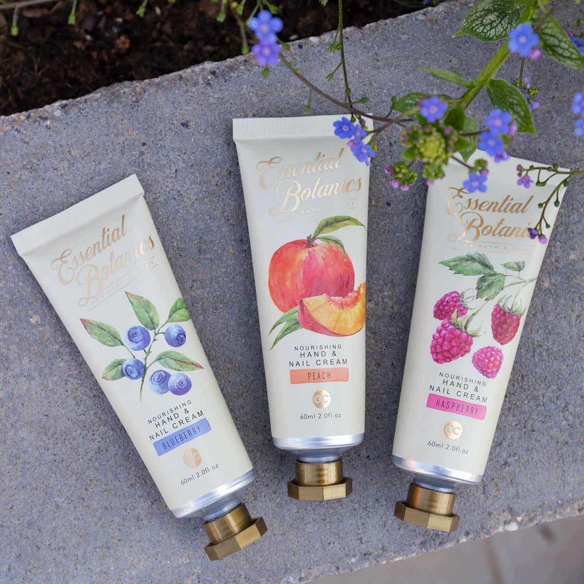 accentra-essential-botanics-fruits-handpflegeset-3x-60-ml-hand-nagelcreme-himbee image 3