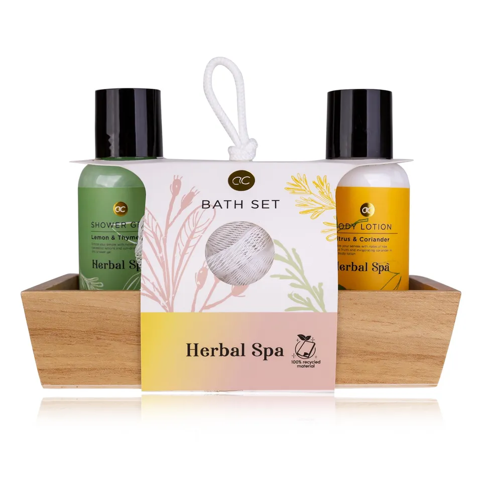 accentra-herbal-spa-geschenkset-in-holzbox-duschgel-100ml-bodylotion-100ml-netzs image 1